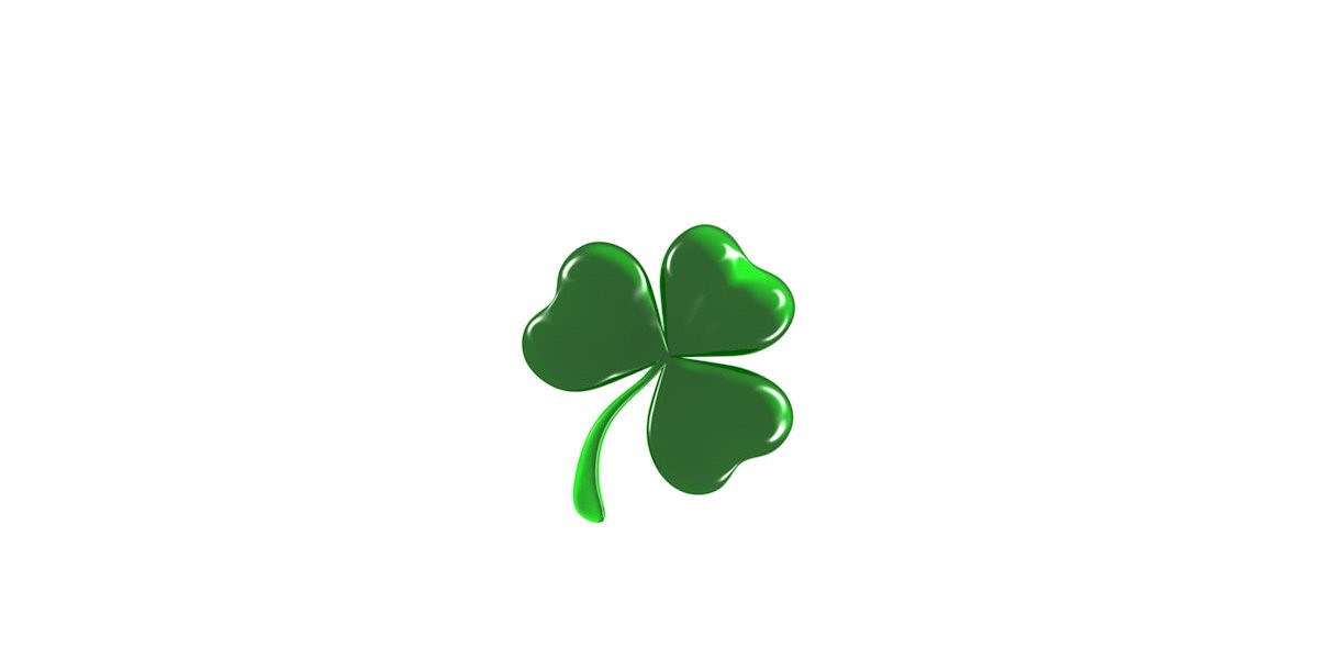 Irish clover leaf
